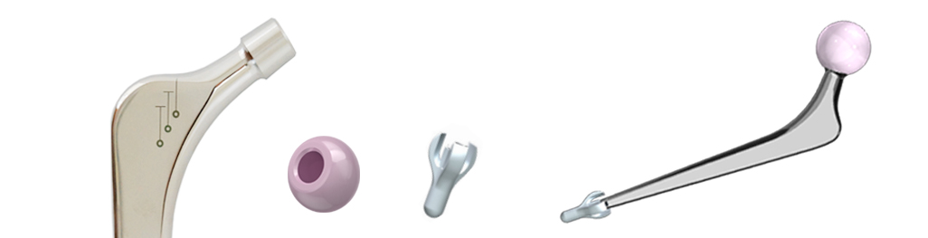 Ножка эндопротеза, цементная